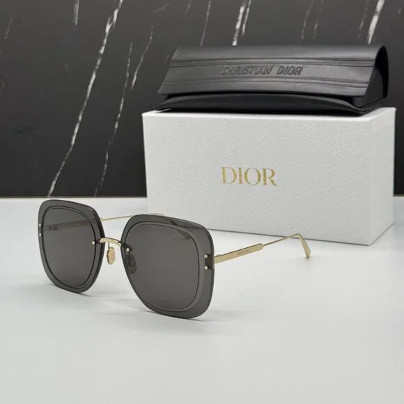 NEW ULTRADIOR SU B0A0 DIOR GOLD SMOKE WOMEN DIOR SUNGLASSES New DIOR ULTRADIOR SU B0A0 Gold/Smoke 65-14-140 Sunglasses  main image 4